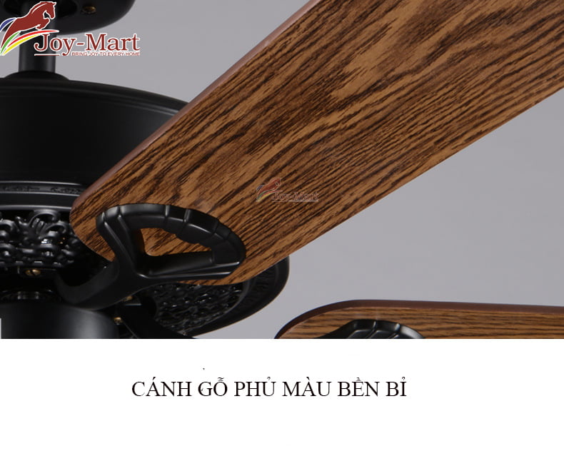 cánh quạt trần bằng gỗ