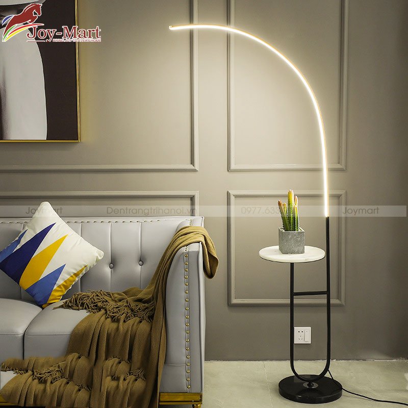 Đèn cây đứng phòng khách LED 3 màu hiện đại ML1022 1 đèn sàn hiện đại phòng cách giá rẻ ml1022