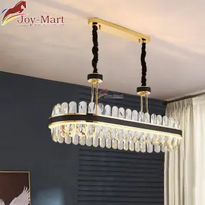 đèn thả trần pha lê phòng bếp