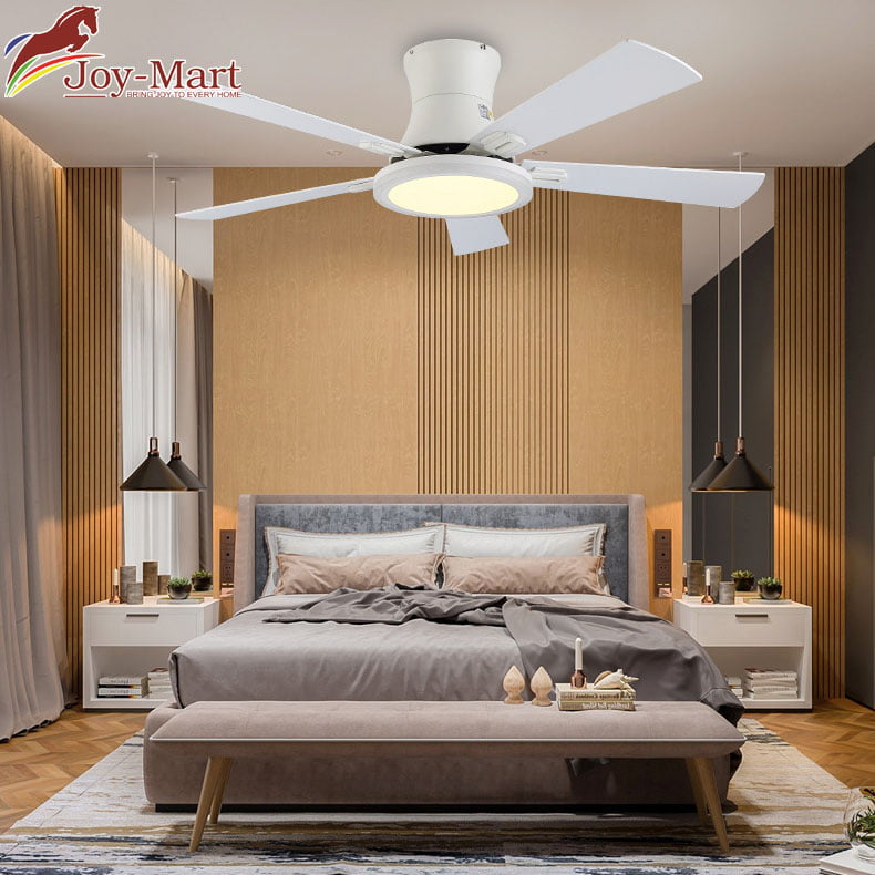 quạt trần đèn đẹp trang trí phòng khách mqt2745