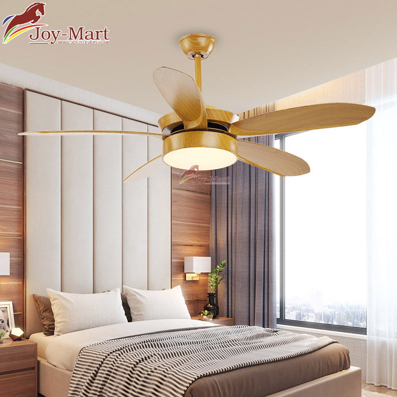 quạt trần đèn mẫu mới 5 cánh nhựa mqt2185