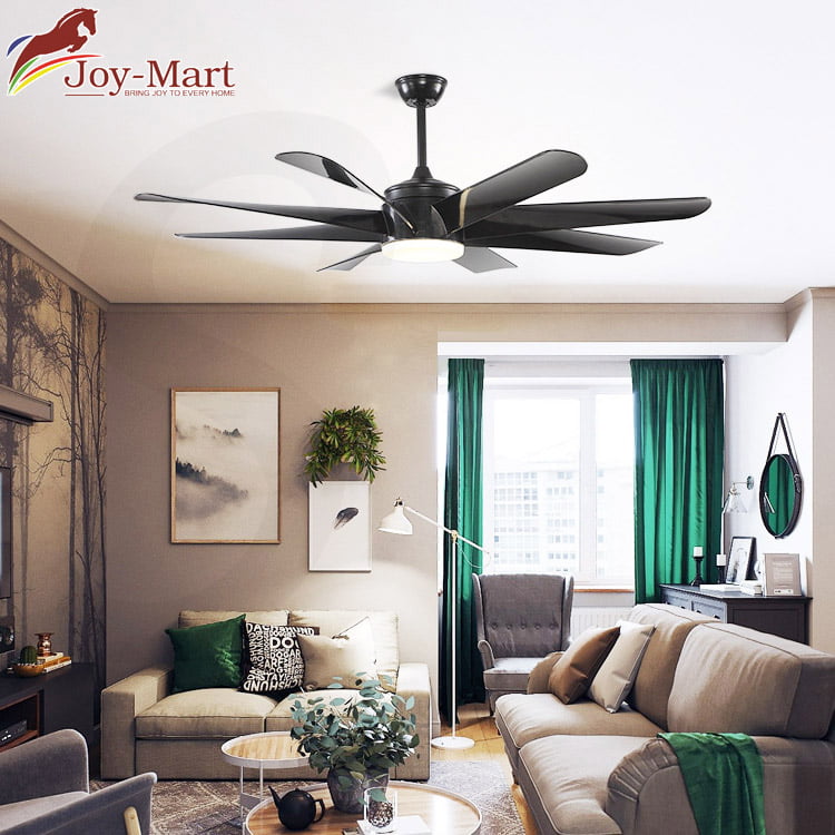 Quạt trần đèn 8 cánh nhựa ABS MQT2181 3 quạt trần kết hợp đèn mqt2181