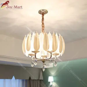 Đèn chùm pha lê thả trang trí phòng khách MCH6615-800 sang trọng, quý phái