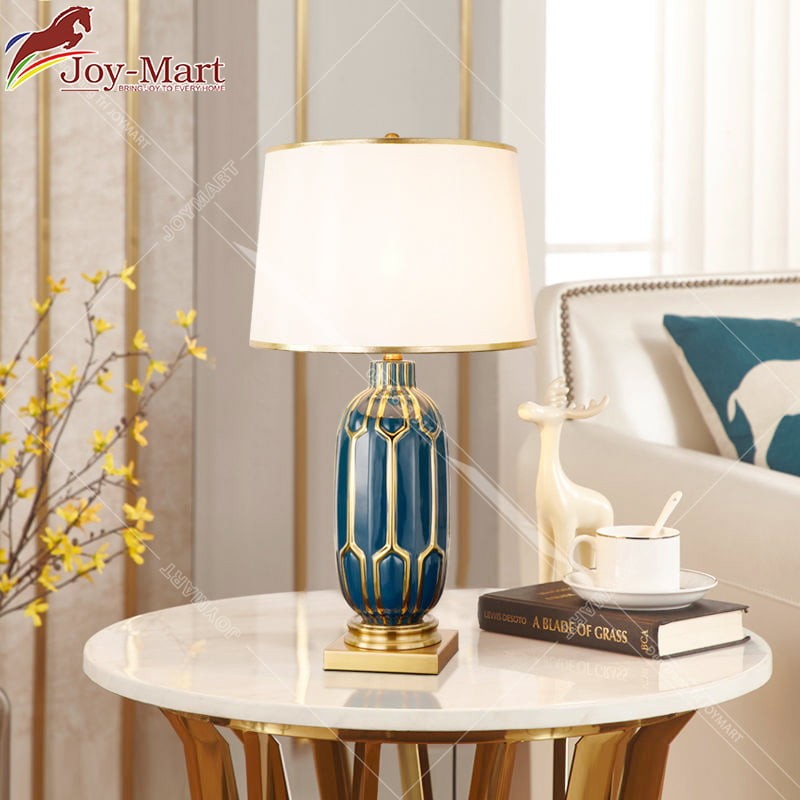 Đèn bàn gốm trang trí phòng ngủ Mb8088 quý phái