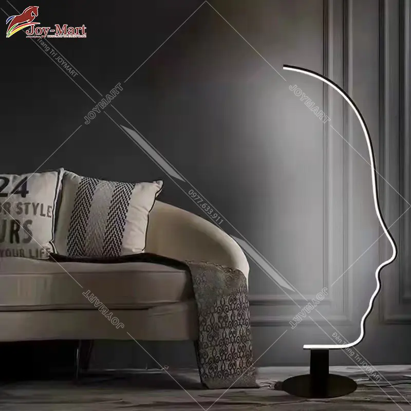 đèn cây phòng khách phong cách châu âu 011