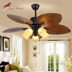Quạt trần đèn cánh lá giá rẻ toàn quốc MQT259