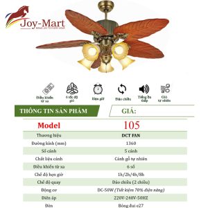 Quạt Trần Hiện Đại QT105