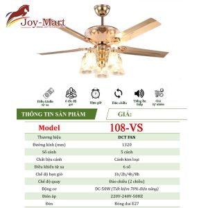 Quạt trần 108-VS